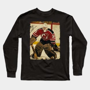 Alain Chevrier - New Jersey Devils, 1985 Long Sleeve T-Shirt